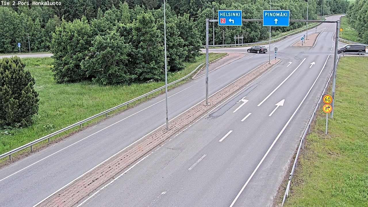 Kelikamerat Kuva Tie 2 Pori, Honkaluoto, Pori, Satakunta