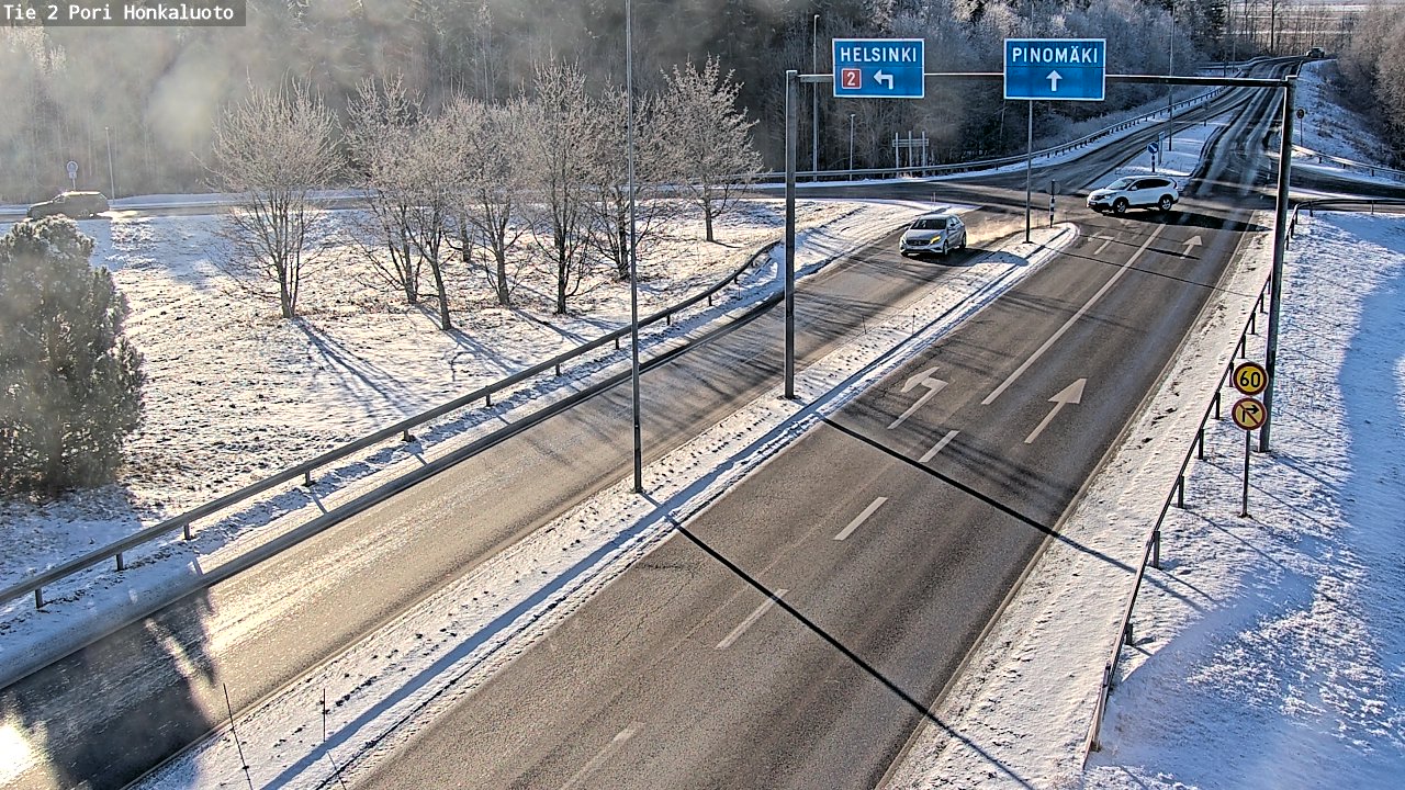 Kelikamerat Kuva Tie 2 Pori, Honkaluoto, Pori, Satakunta