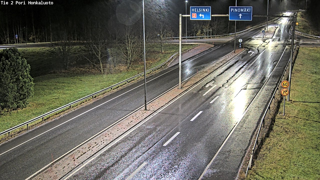 Kelikamerat Kuva Tie 2 Pori, Honkaluoto, Pori, Satakunta