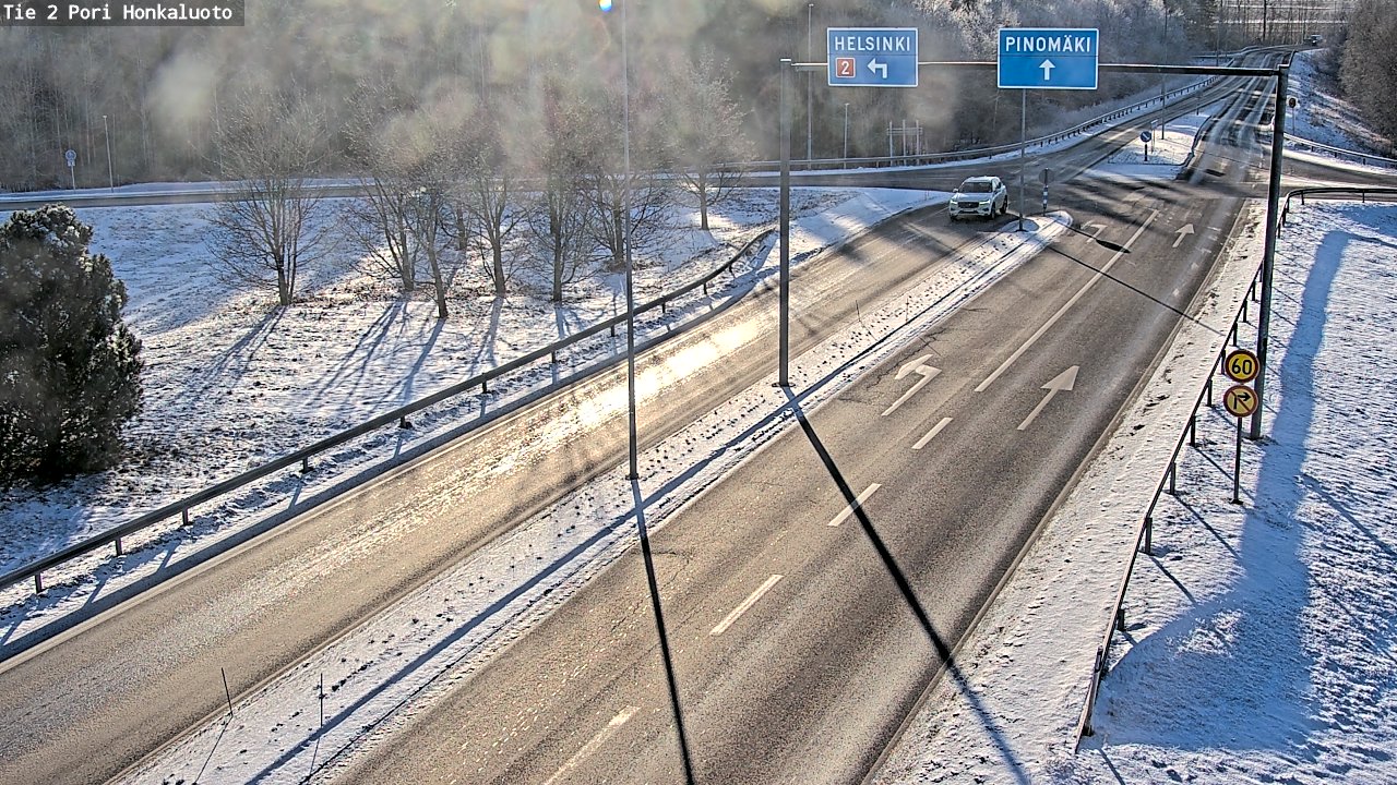 Kelikamerat Kuva Tie 2 Pori, Honkaluoto, Pori, Satakunta