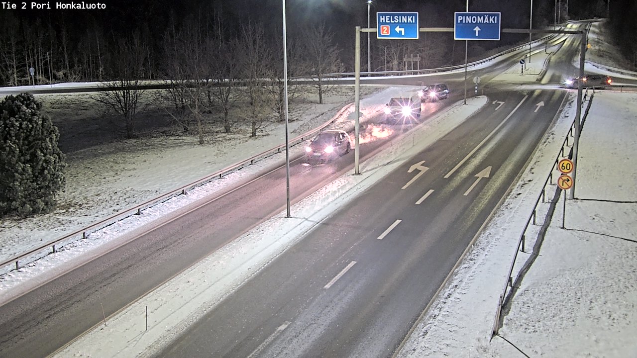 Kelikamerat Kuva Tie 2 Pori, Honkaluoto, Pori, Satakunta