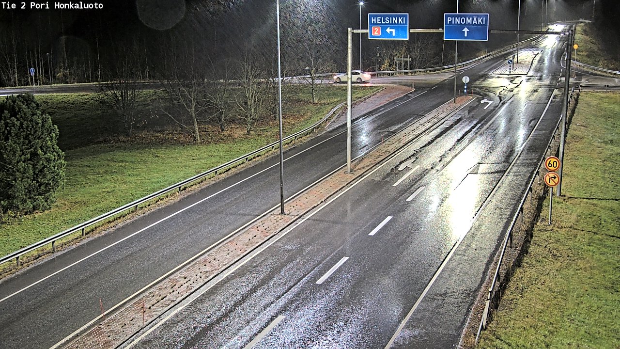 Kelikamerat Kuva Tie 2 Pori, Honkaluoto, Pori, Satakunta