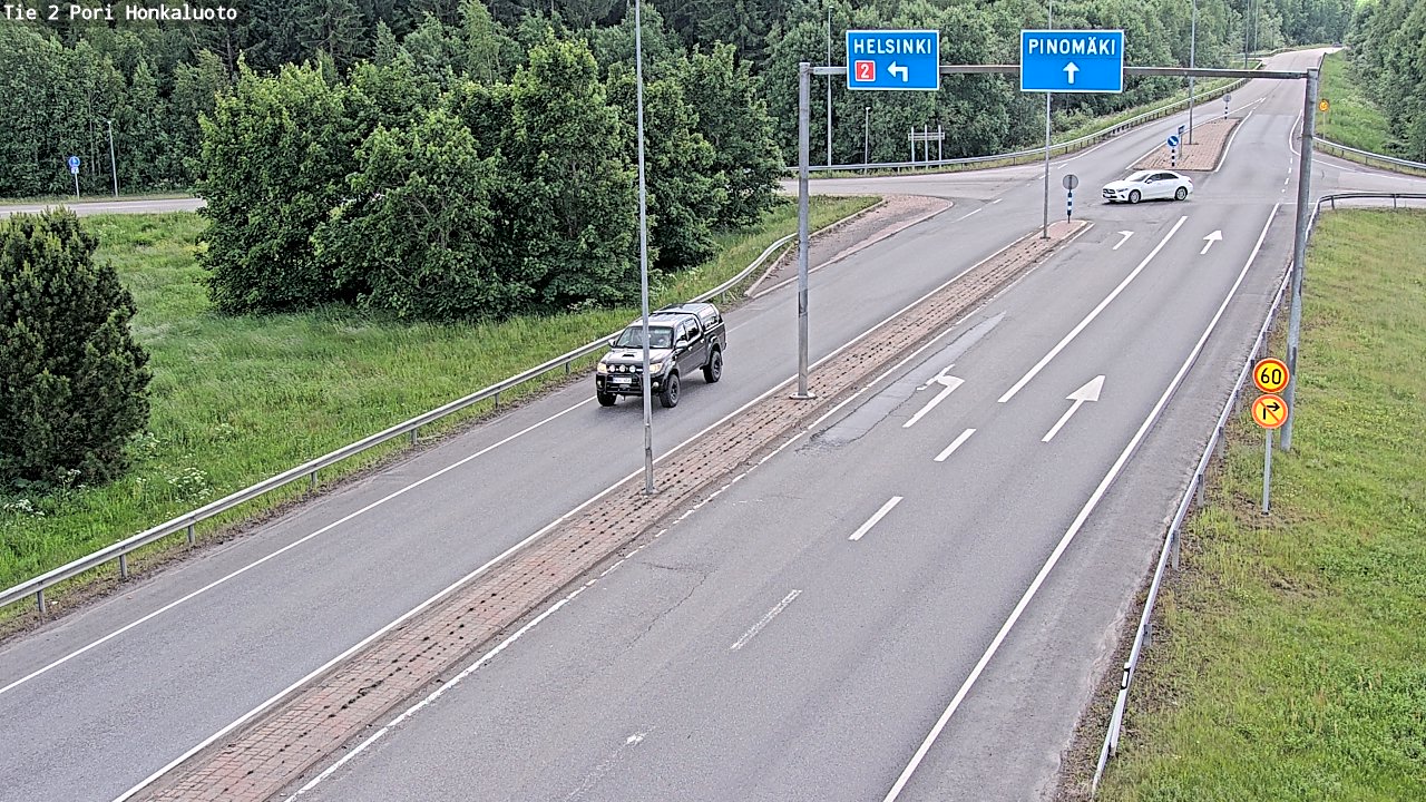 Kelikamerat Kuva Tie 2 Pori, Honkaluoto, Pori, Satakunta