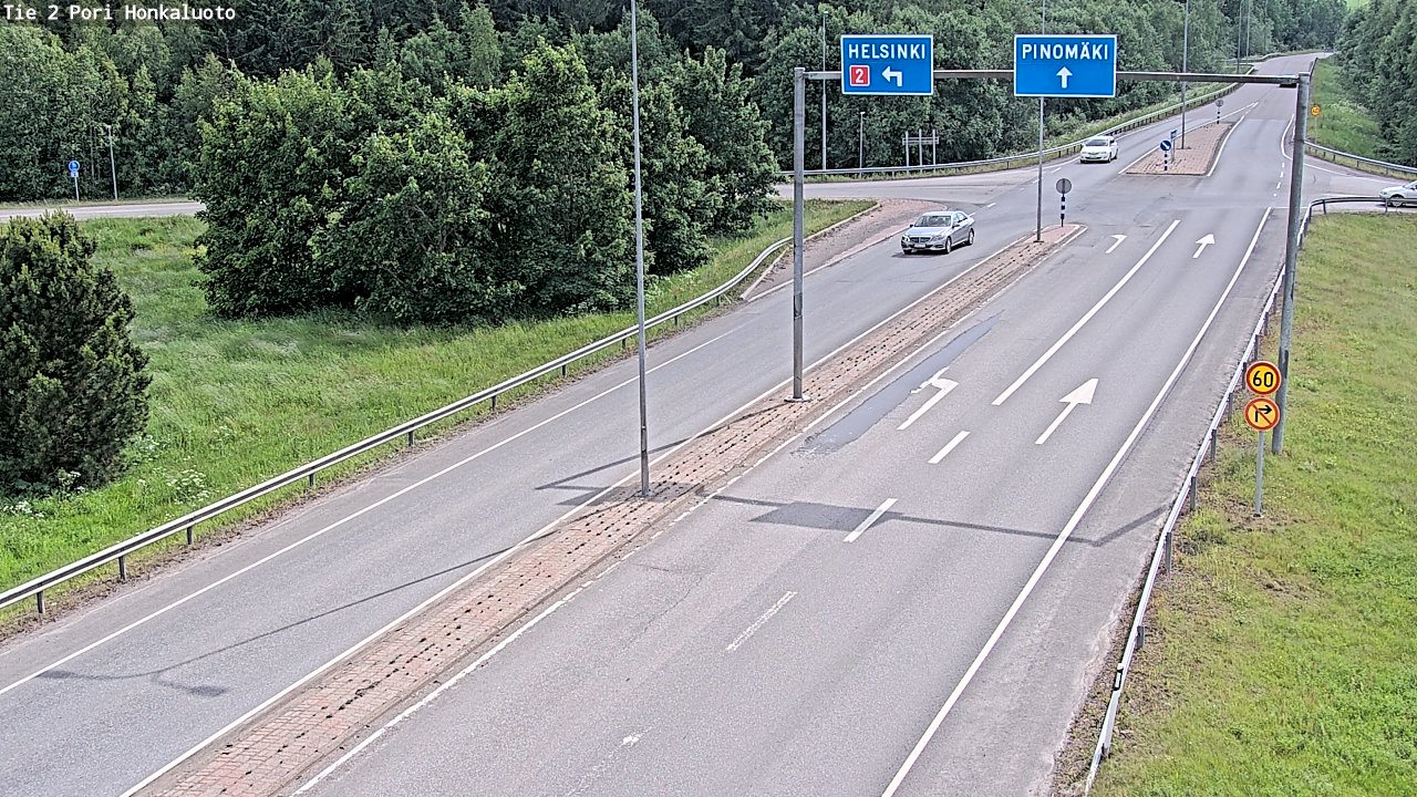 Kelikamerat Kuva Tie 2 Pori, Honkaluoto, Pori, Satakunta