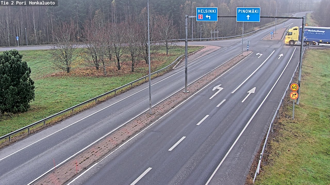 Kelikamerat Kuva Tie 2 Pori, Honkaluoto, Pori, Satakunta