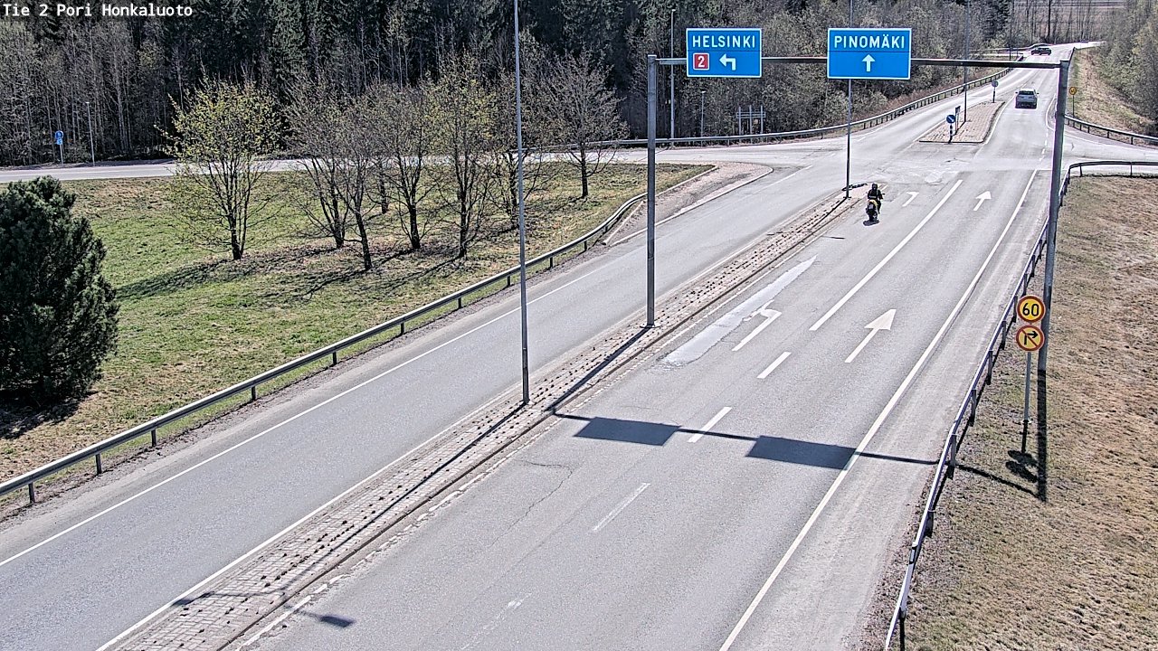 Kelikamerat Kuva Tie 2 Pori, Honkaluoto, Pori, Satakunta