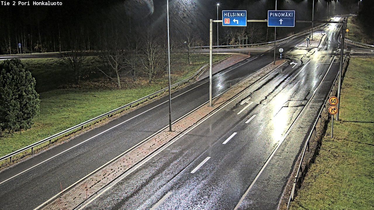 Kelikamerat Kuva Tie 2 Pori, Honkaluoto, Pori, Satakunta