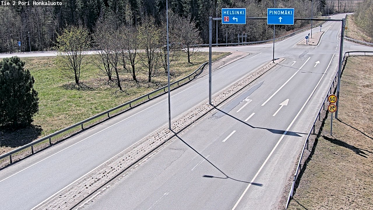 Kelikamerat Kuva Tie 2 Pori, Honkaluoto, Pori, Satakunta