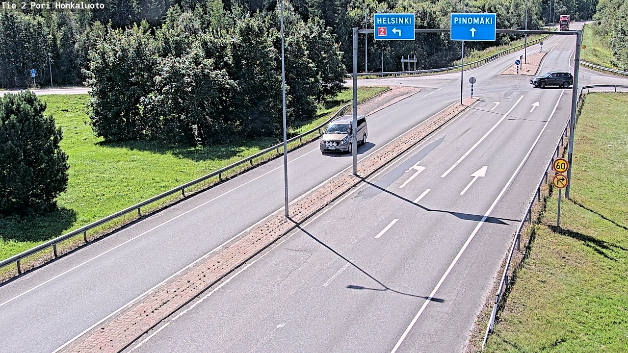 Kelikamerat Kuva Tie 2 Pori, Honkaluoto, Pori, Satakunta