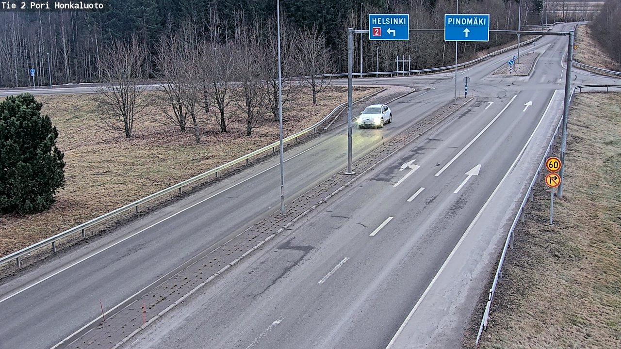 Kelikamerat Kuva Tie 2 Pori, Honkaluoto, Pori, Satakunta