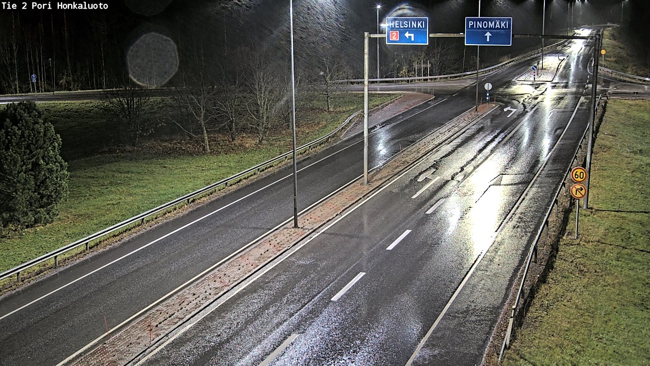 Kelikamerat Kuva Tie 2 Pori, Honkaluoto, Pori, Satakunta