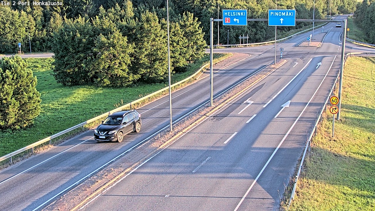 Kelikamerat Kuva Tie 2 Pori, Honkaluoto, Pori, Satakunta