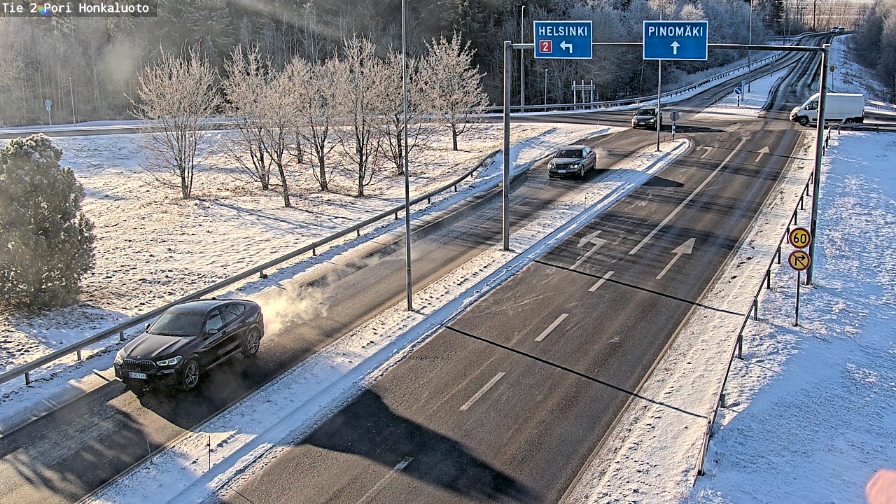 Kelikamerat Kuva Tie 2 Pori, Honkaluoto, Pori, Satakunta