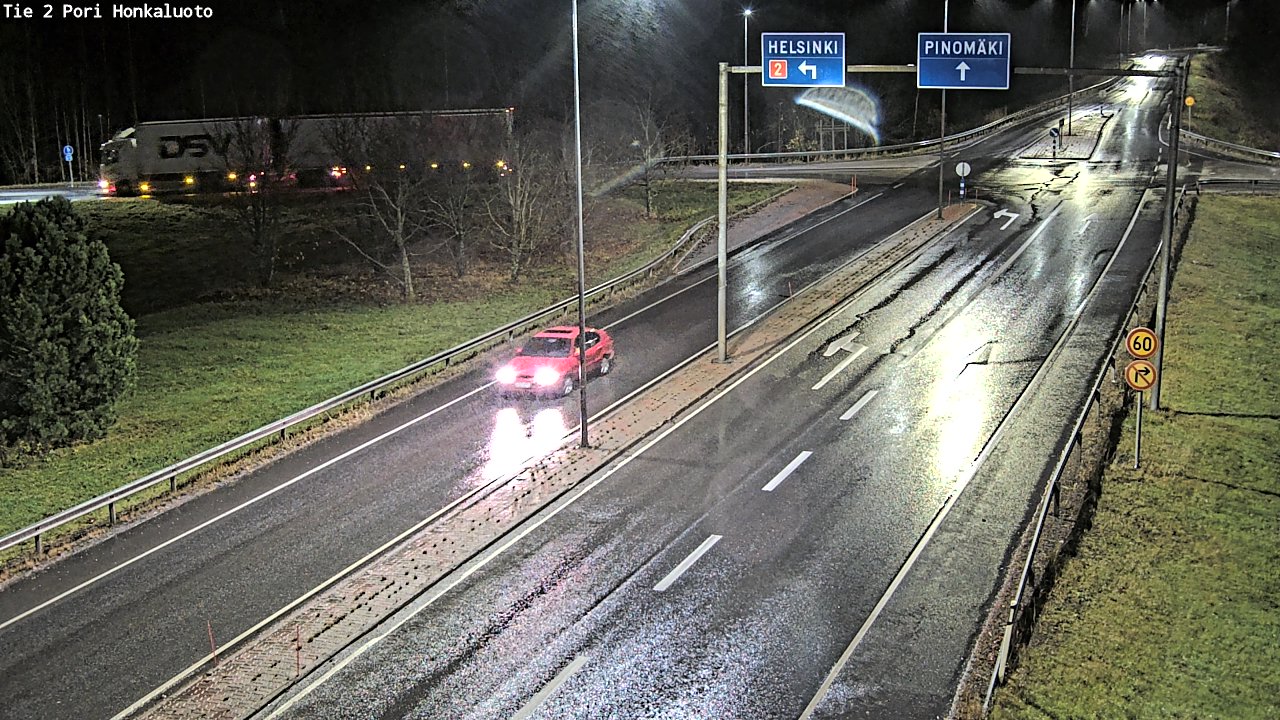 Kelikamerat Kuva Tie 2 Pori, Honkaluoto, Pori, Satakunta