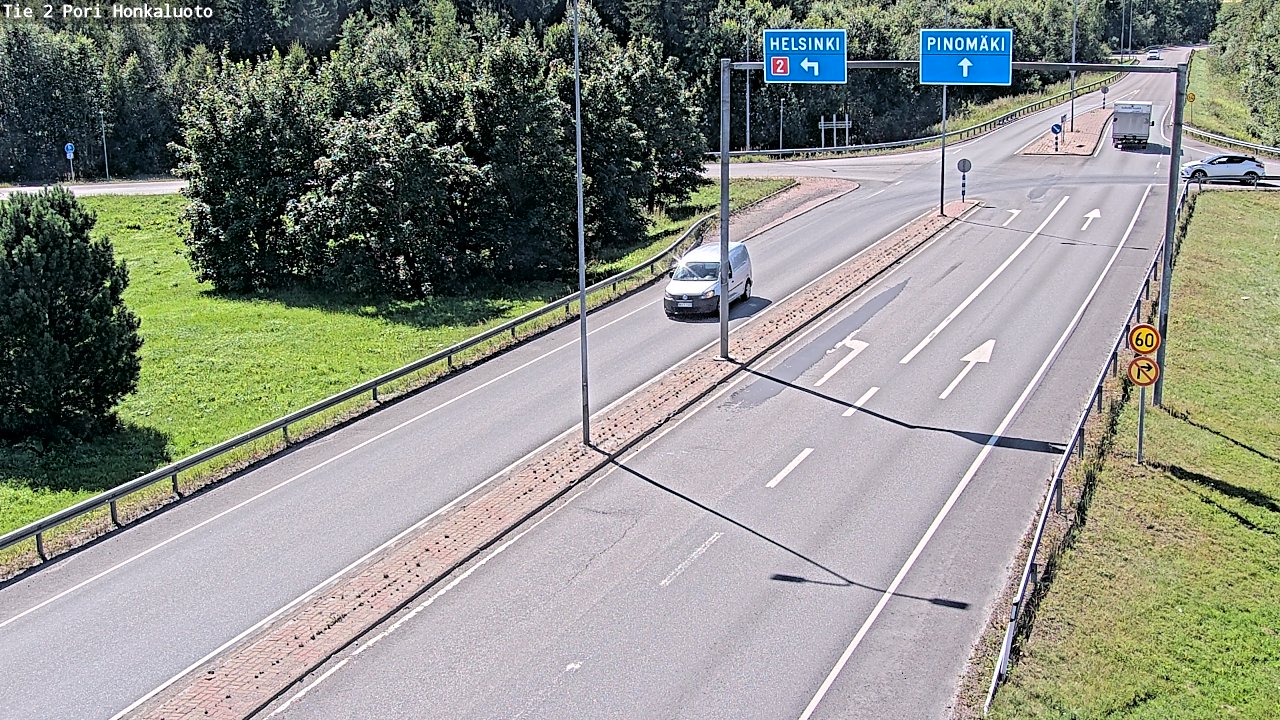 Kelikamerat Kuva Tie 2 Pori, Honkaluoto, Pori, Satakunta