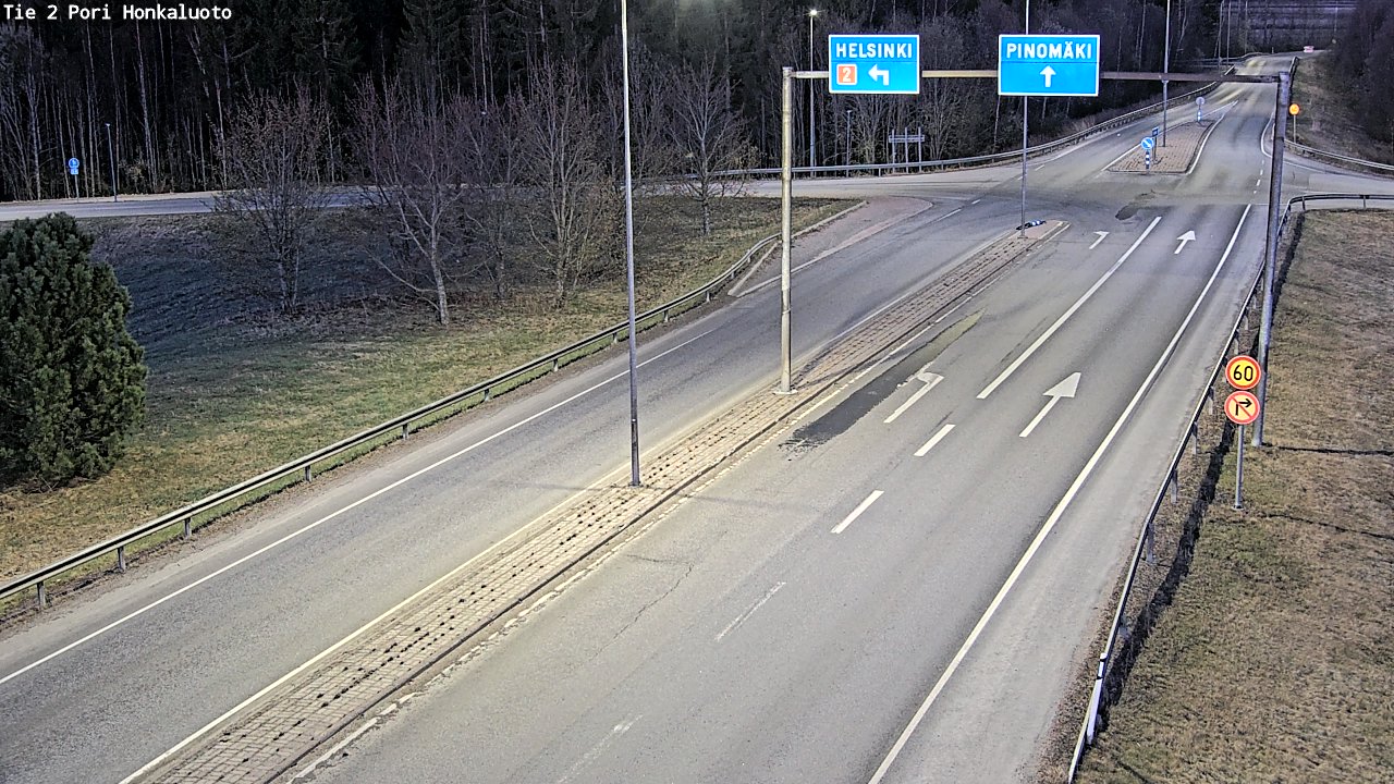 Kelikamerat Kuva Tie 2 Pori, Honkaluoto, Pori, Satakunta