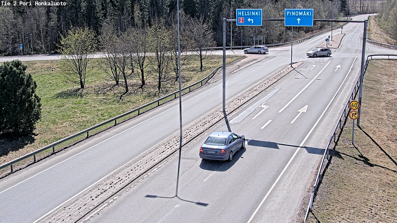 Kelikamerat Kuva Tie 2 Pori, Honkaluoto, Pori, Satakunta