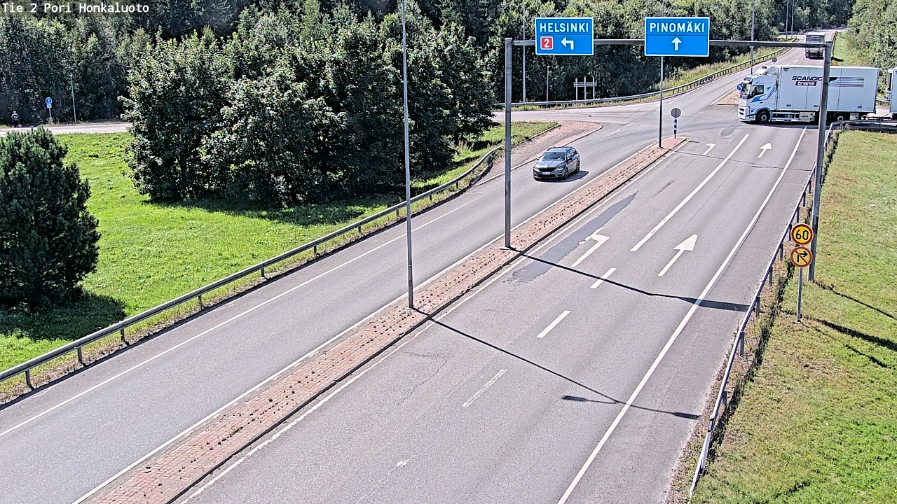 Kelikamerat Kuva Tie 2 Pori, Honkaluoto, Pori, Satakunta