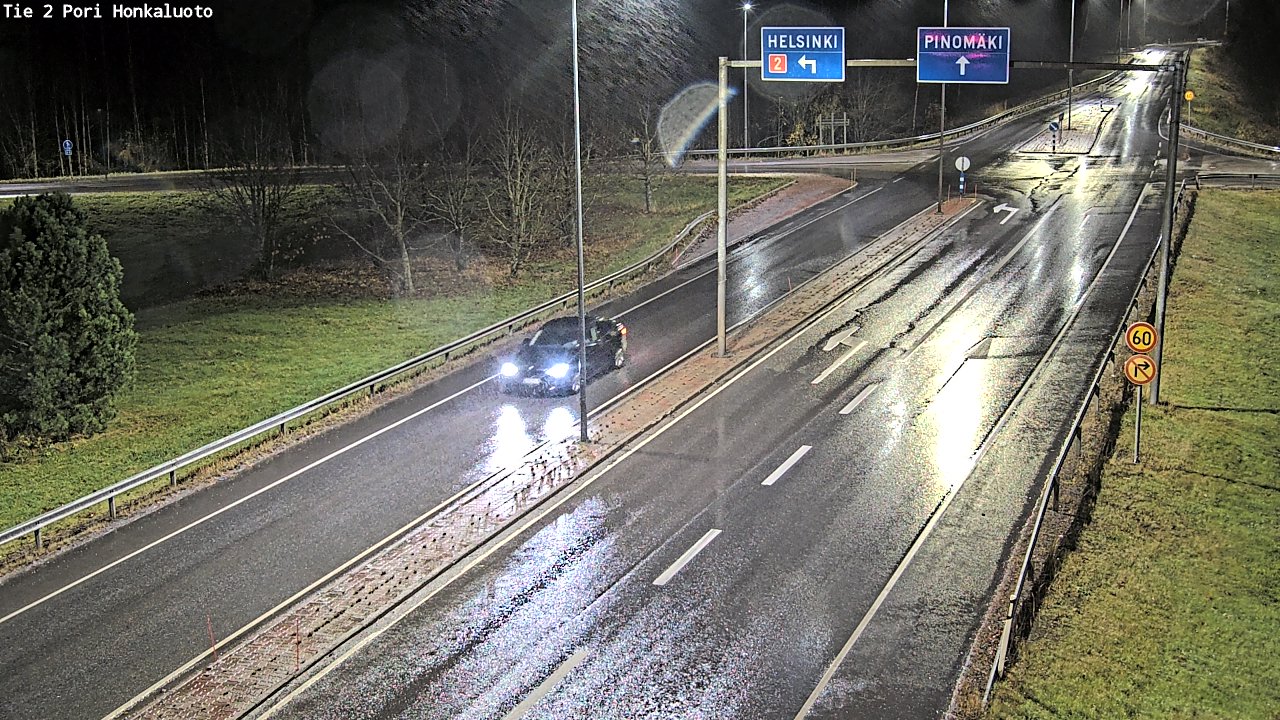 Kelikamerat Kuva Tie 2 Pori, Honkaluoto, Pori, Satakunta