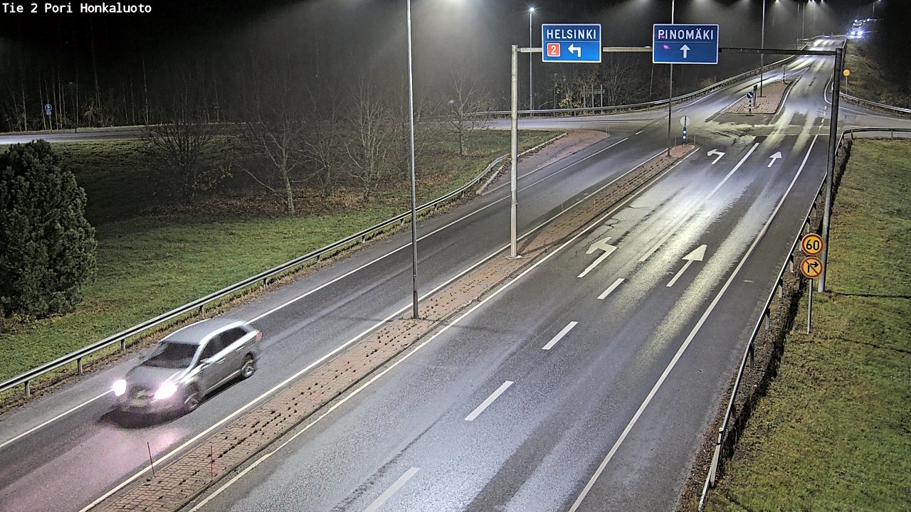 Kelikamerat Kuva Tie 2 Pori, Honkaluoto, Pori, Satakunta