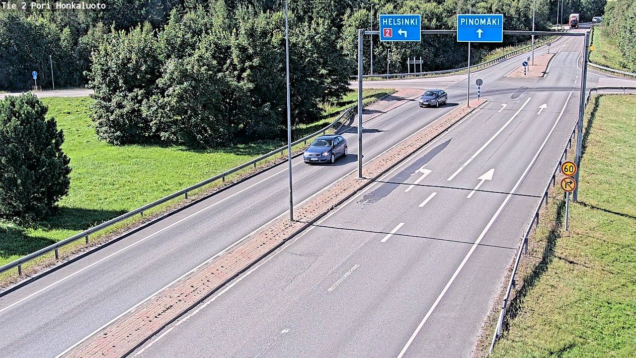 Kelikamerat Kuva Tie 2 Pori, Honkaluoto, Pori, Satakunta