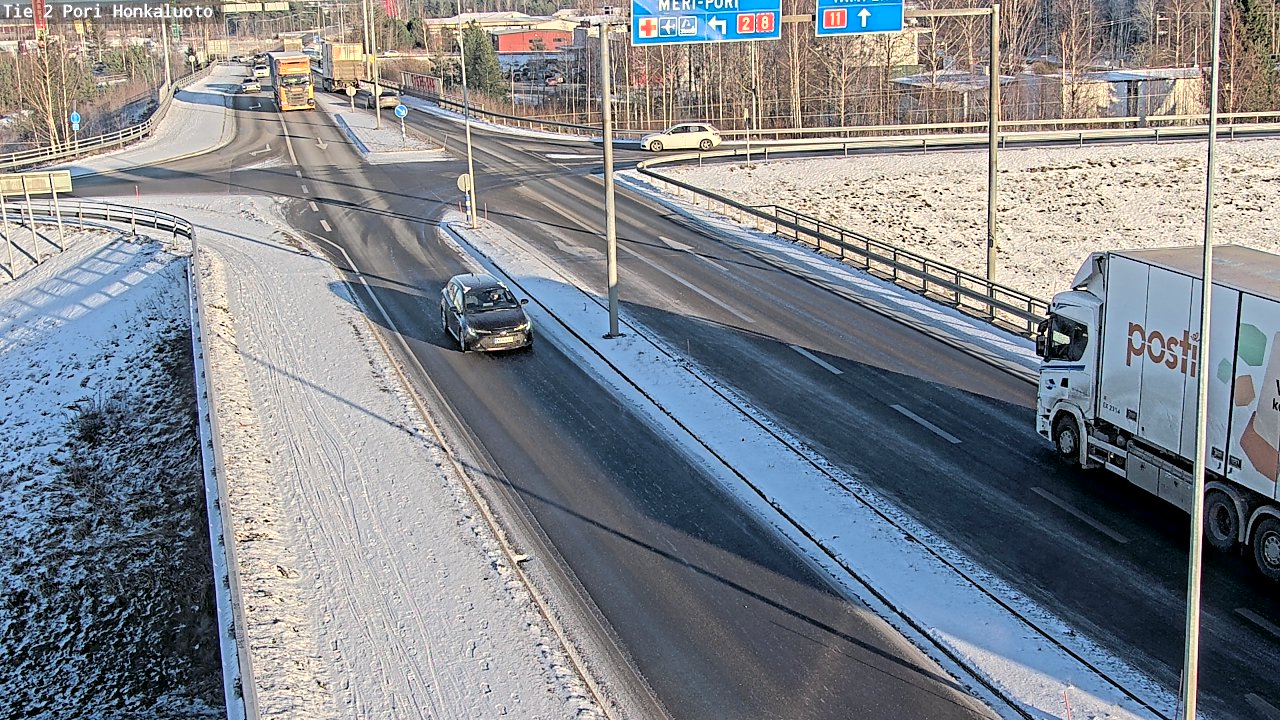 Weather Camera Image Road 2 Pori, Honkaluoto, Pori, Satakunta
