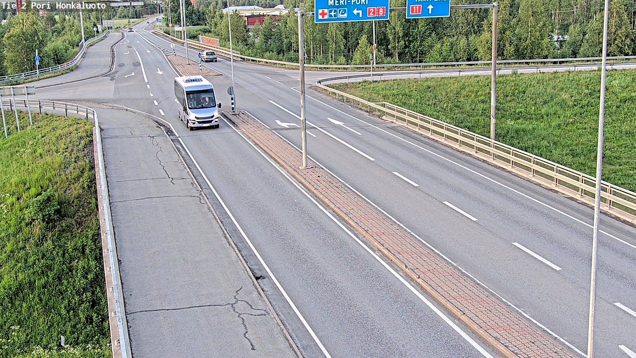 Kelikamerat Kuva Tie 2 Pori, Honkaluoto, Pori, Satakunta