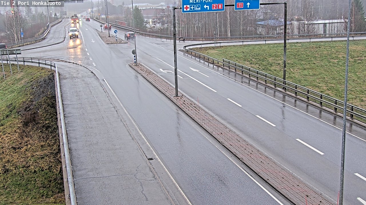 Weather Camera Image Road 2 Pori, Honkaluoto, Pori, Satakunta