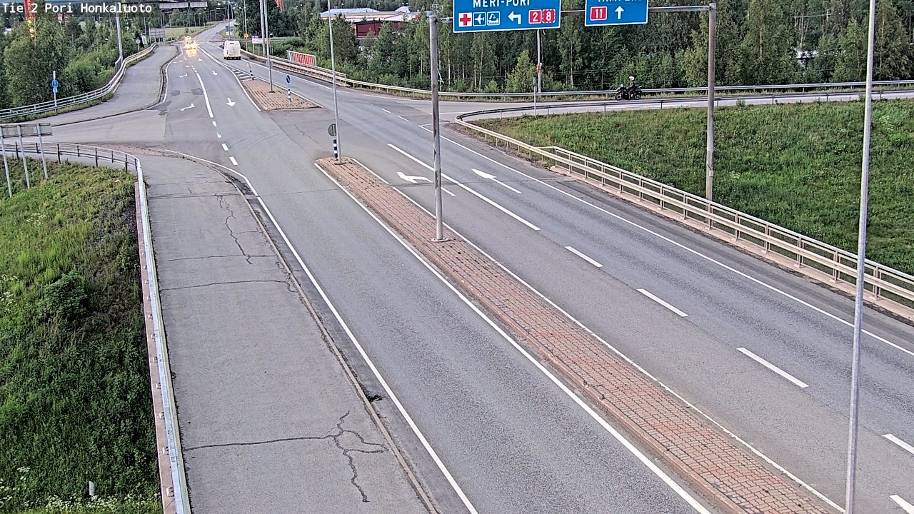 Kelikamerat Kuva Tie 2 Pori, Honkaluoto, Pori, Satakunta