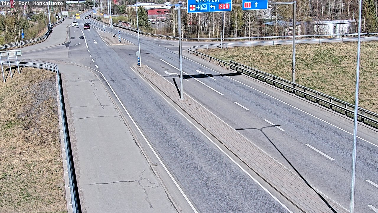 Kelikamerat Kuva Tie 2 Pori, Honkaluoto, Pori, Satakunta