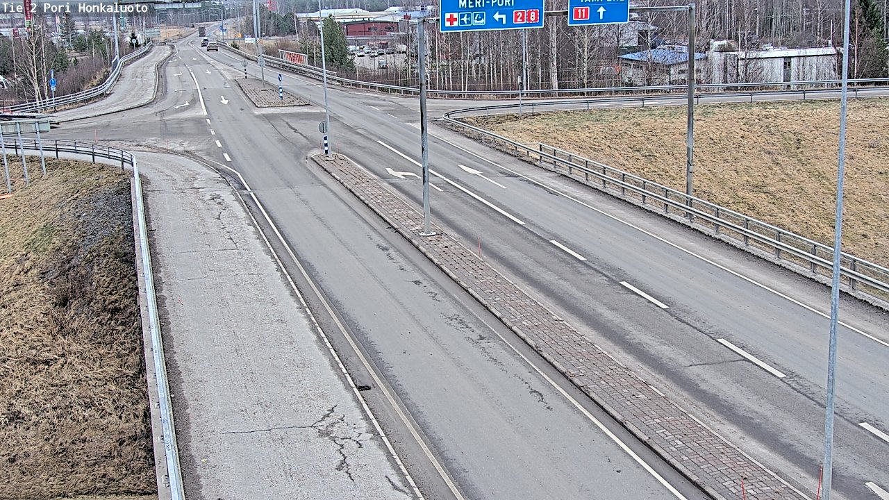 Kelikamerat Kuva Tie 2 Pori, Honkaluoto, Pori, Satakunta