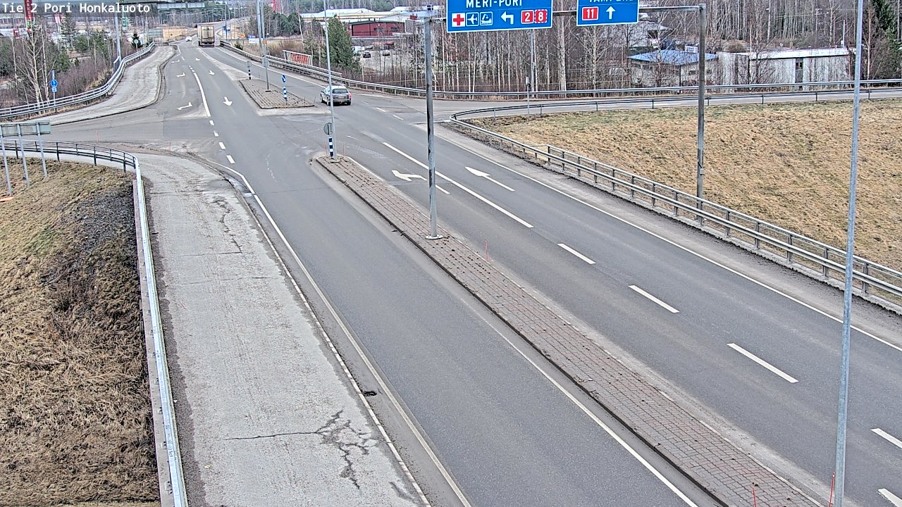 Kelikamerat Kuva Tie 2 Pori, Honkaluoto, Pori, Satakunta