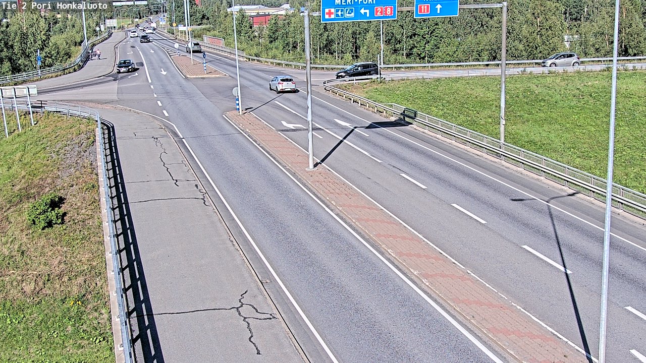 Kelikamerat Kuva Tie 2 Pori, Honkaluoto, Pori, Satakunta