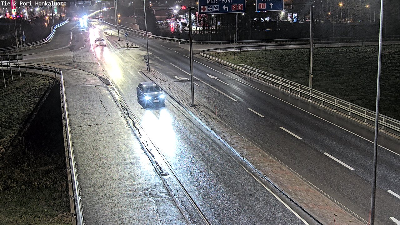 Weather Camera Image Road 2 Pori, Honkaluoto, Pori, Satakunta