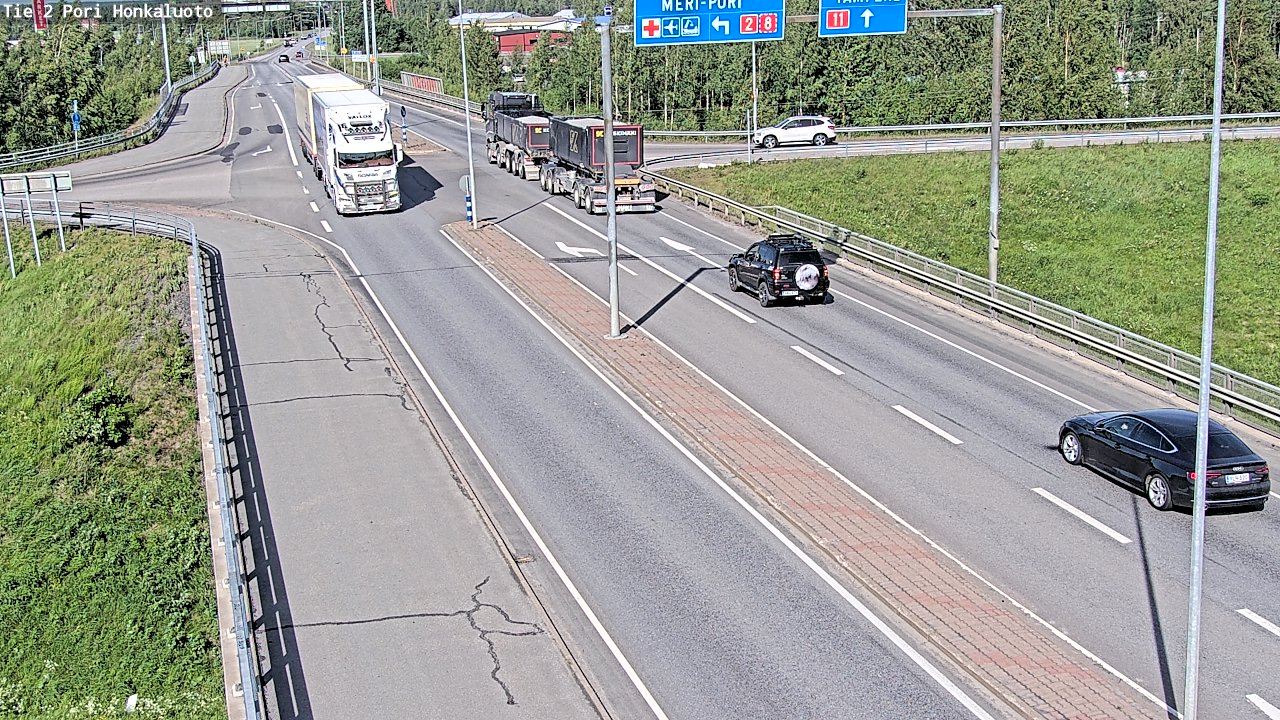 Weather Camera Image Road 2 Pori, Honkaluoto, Pori, Satakunta
