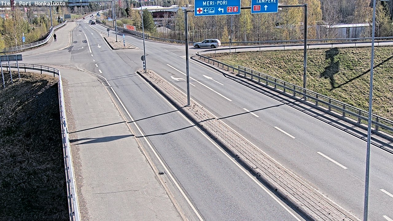 Kelikamerat Kuva Tie 2 Pori, Honkaluoto, Pori, Satakunta