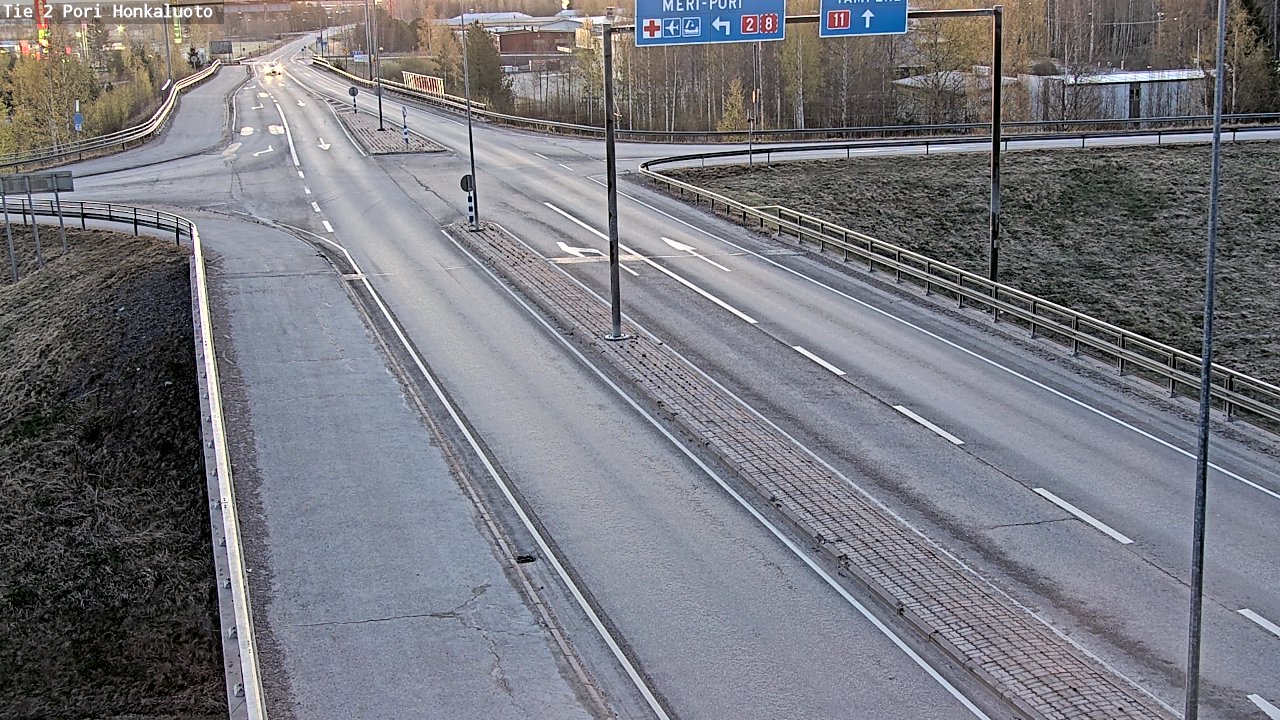 Kelikamerat Kuva Tie 2 Pori, Honkaluoto, Pori, Satakunta