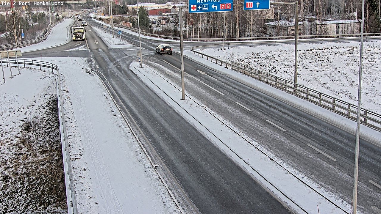 Kelikamerat Kuva Tie 2 Pori, Honkaluoto, Pori, Satakunta