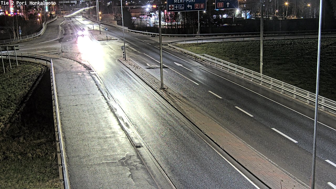 Weather Camera Image Road 2 Pori, Honkaluoto, Pori, Satakunta