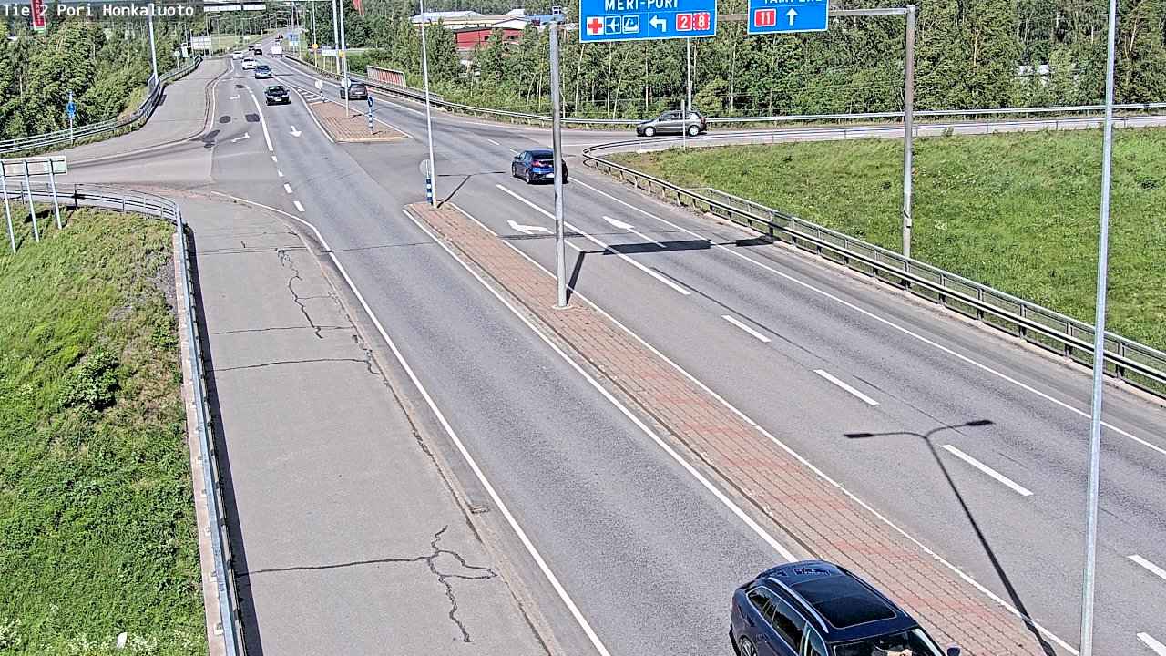 Weather Camera Image Road 2 Pori, Honkaluoto, Pori, Satakunta