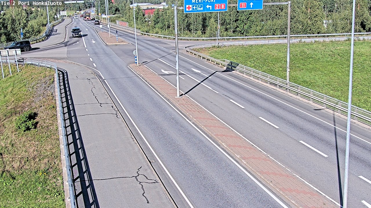 Kelikamerat Kuva Tie 2 Pori, Honkaluoto, Pori, Satakunta