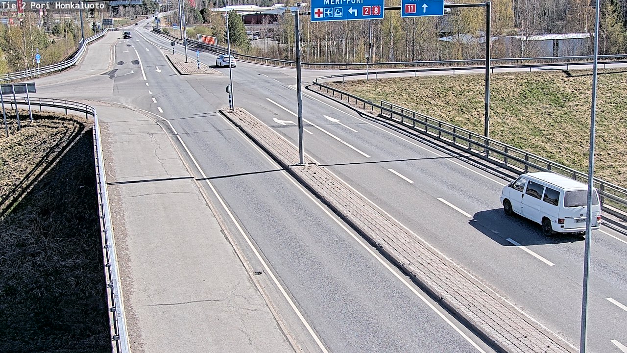 Kelikamerat Kuva Tie 2 Pori, Honkaluoto, Pori, Satakunta