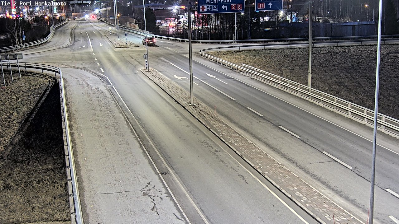 Weather Camera Image Road 2 Pori, Honkaluoto, Pori, Satakunta