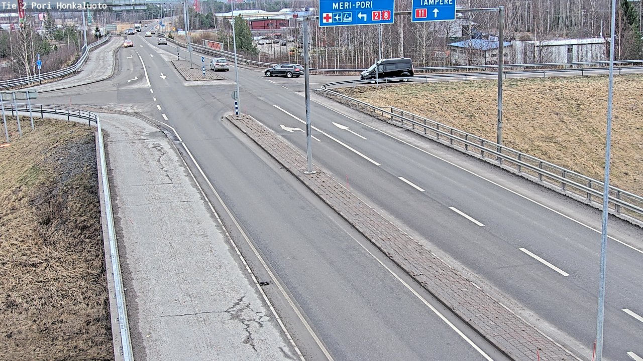 Kelikamerat Kuva Tie 2 Pori, Honkaluoto, Pori, Satakunta