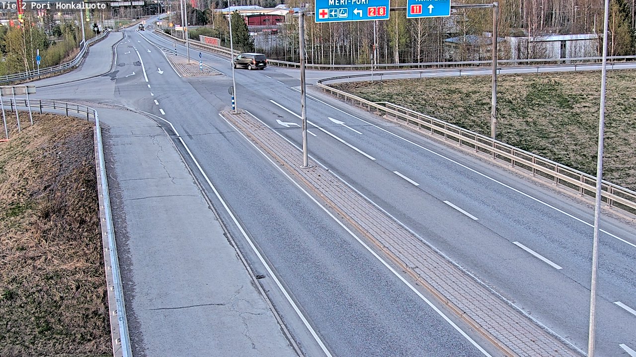 Kelikamerat Kuva Tie 2 Pori, Honkaluoto, Pori, Satakunta