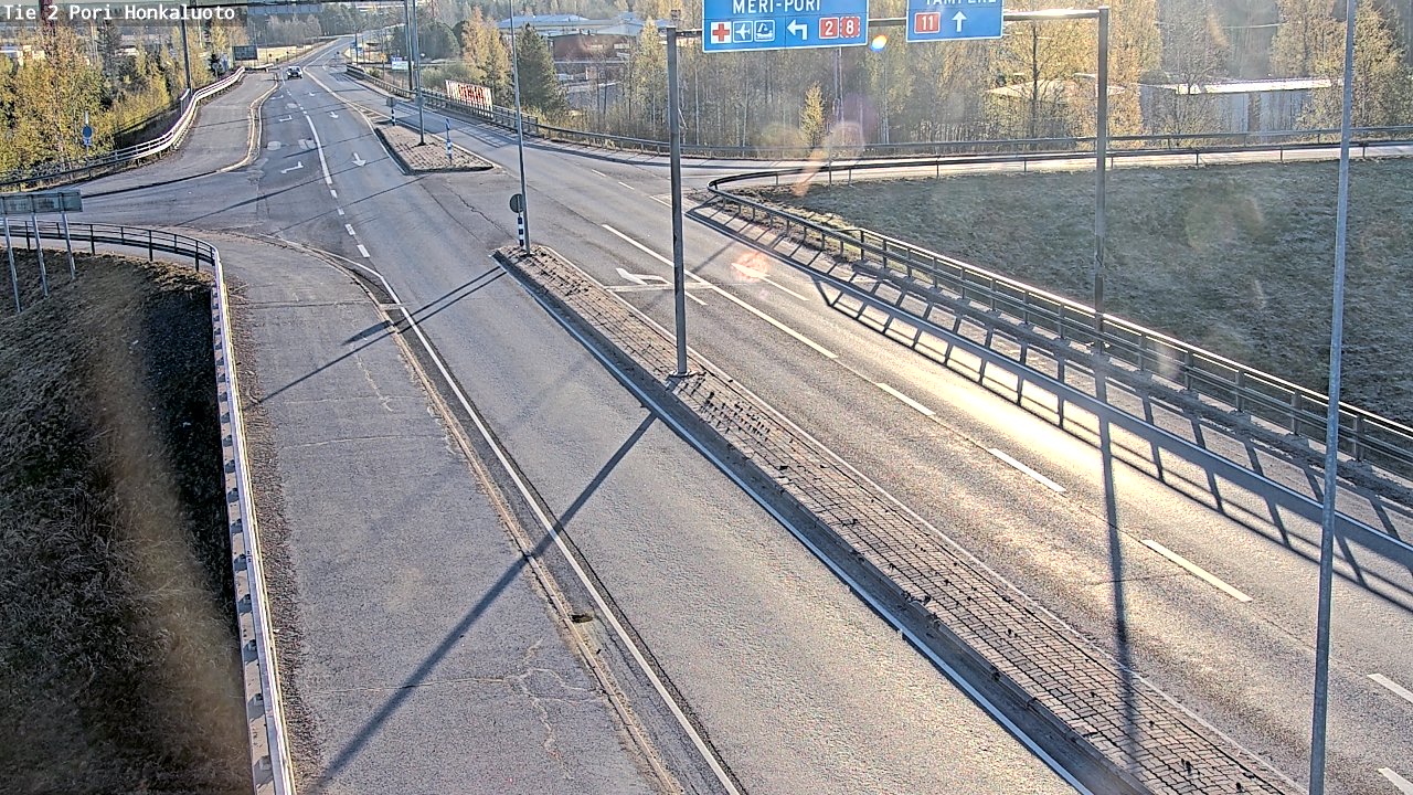 Kelikamerat Kuva Tie 2 Pori, Honkaluoto, Pori, Satakunta
