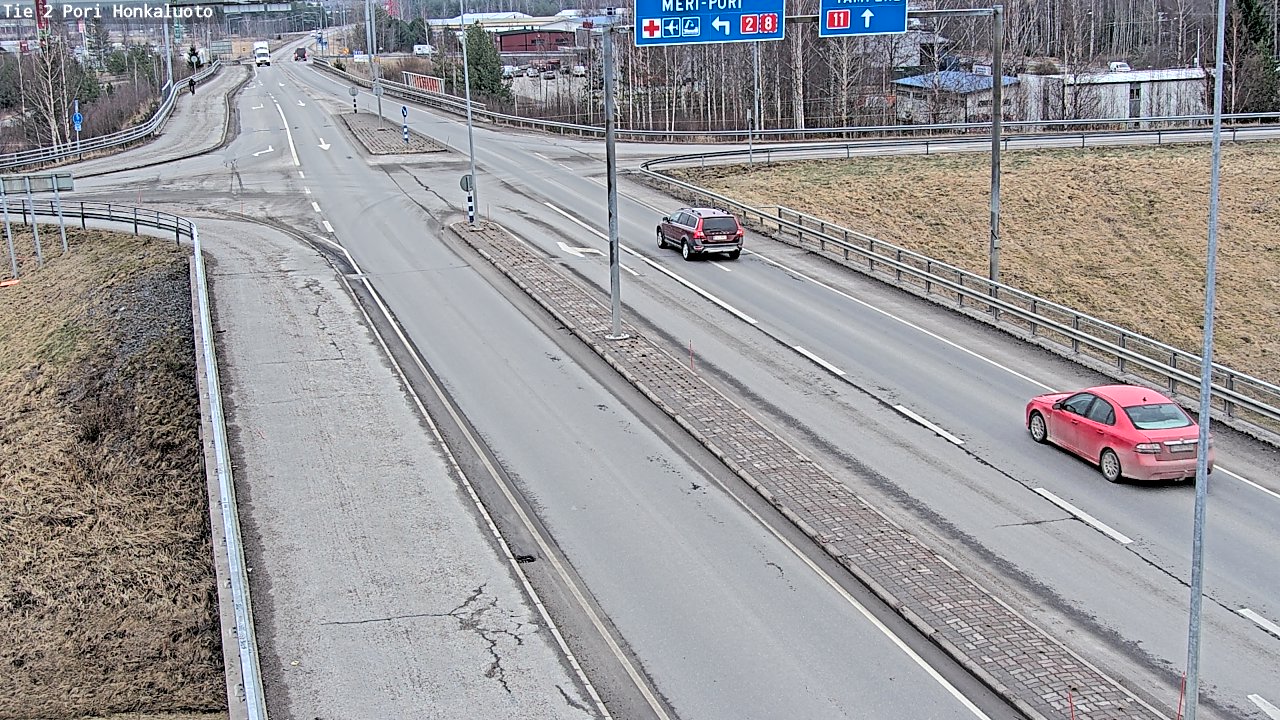 Kelikamerat Kuva Tie 2 Pori, Honkaluoto, Pori, Satakunta