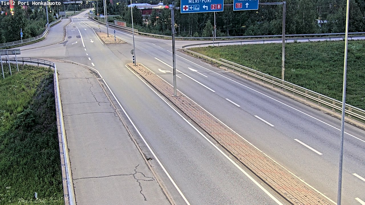 Kelikamerat Kuva Tie 2 Pori, Honkaluoto, Pori, Satakunta