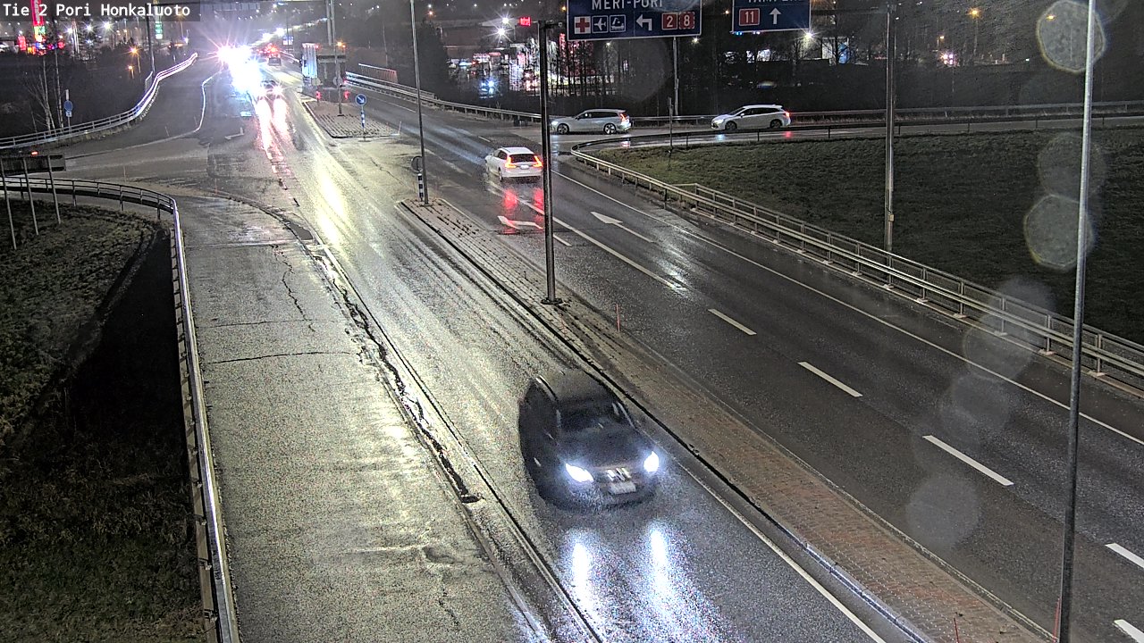 Weather Camera Image Road 2 Pori, Honkaluoto, Pori, Satakunta