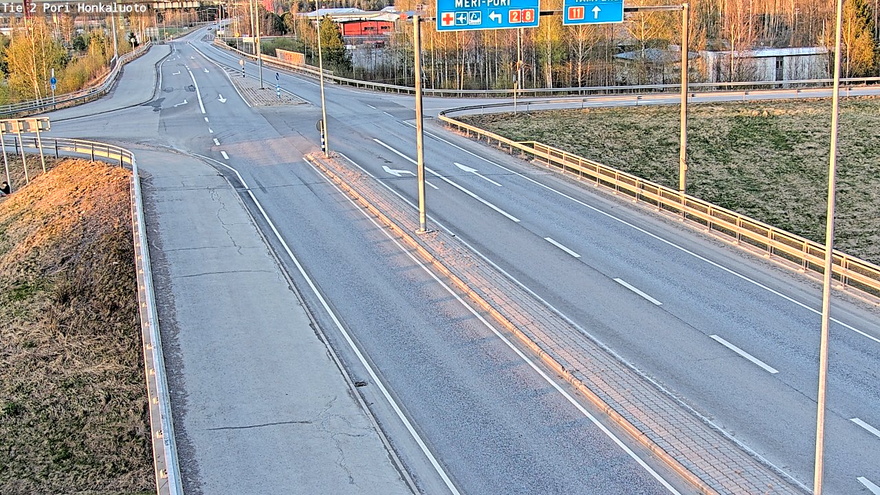 Kelikamerat Kuva Tie 2 Pori, Honkaluoto, Pori, Satakunta
